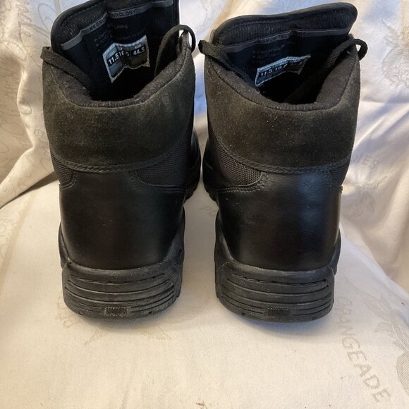MAGNUM 3D2 STEALTH LEATHER BLACK CAMBRELLE COMFORT LINING MILITARY BOOTS 11.5 Sz - Picture 4 of 15